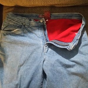 34x30 Faded Glory Fleece Lined Jeans